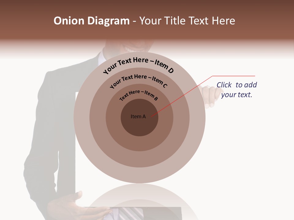 Hold Presentation Pointing PowerPoint Template