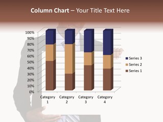 Hold Presentation Pointing PowerPoint Template