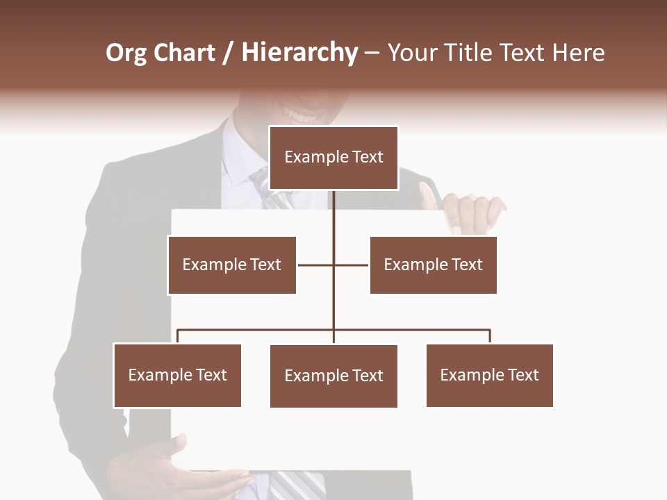 Hold Presentation Pointing PowerPoint Template