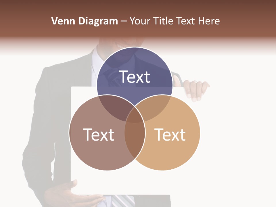 Hold Presentation Pointing PowerPoint Template