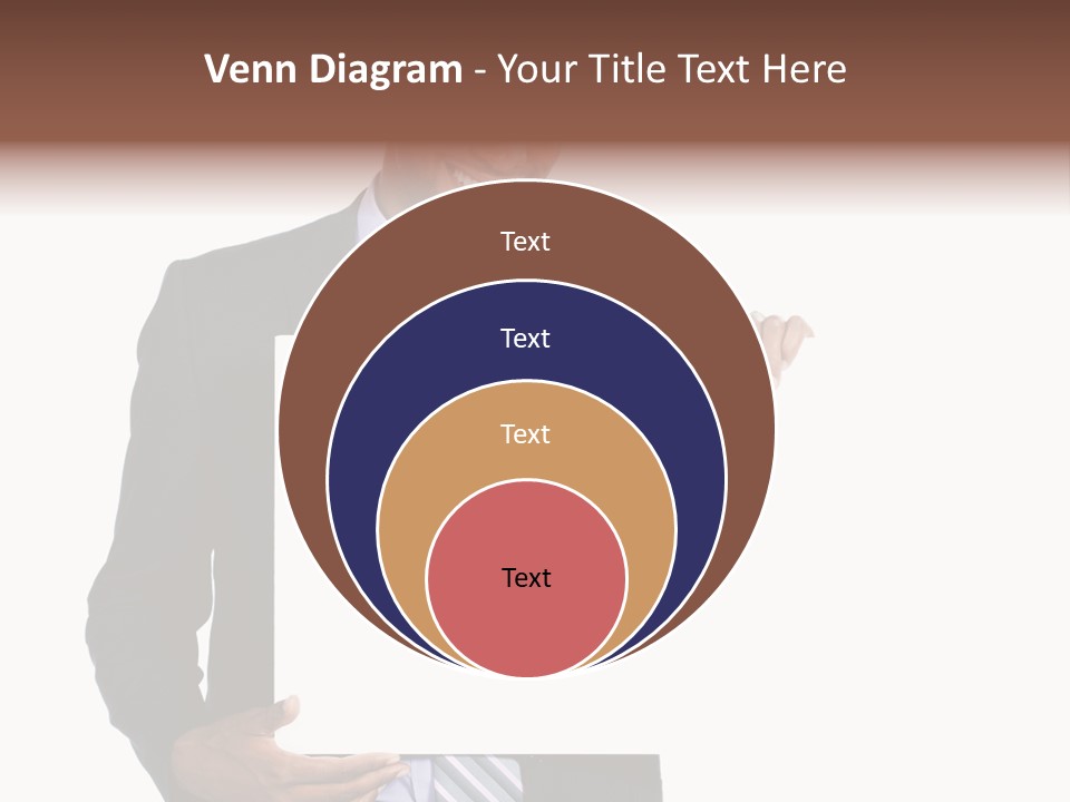 Hold Presentation Pointing PowerPoint Template