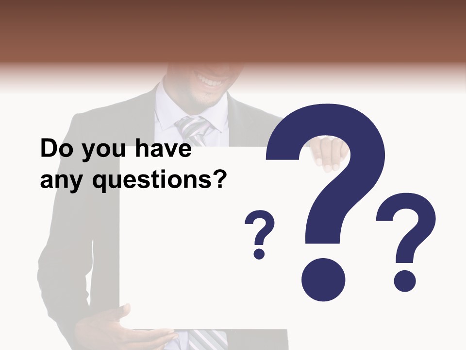 Hold Presentation Pointing PowerPoint Template