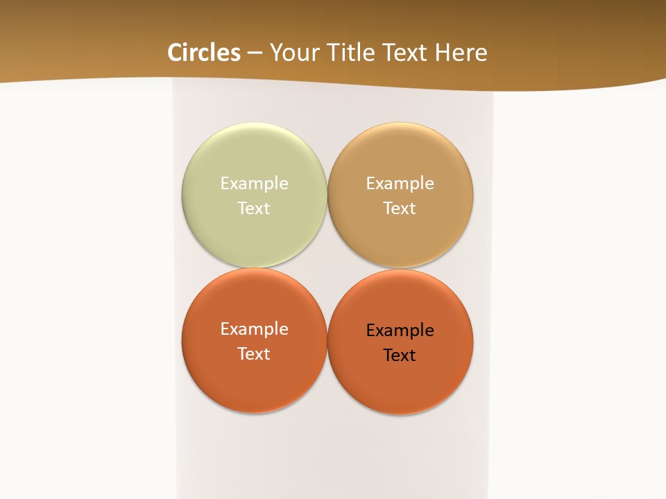 Medical Orange Empty PowerPoint Template