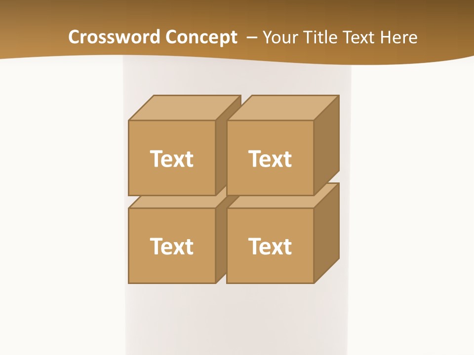Medical Orange Empty PowerPoint Template