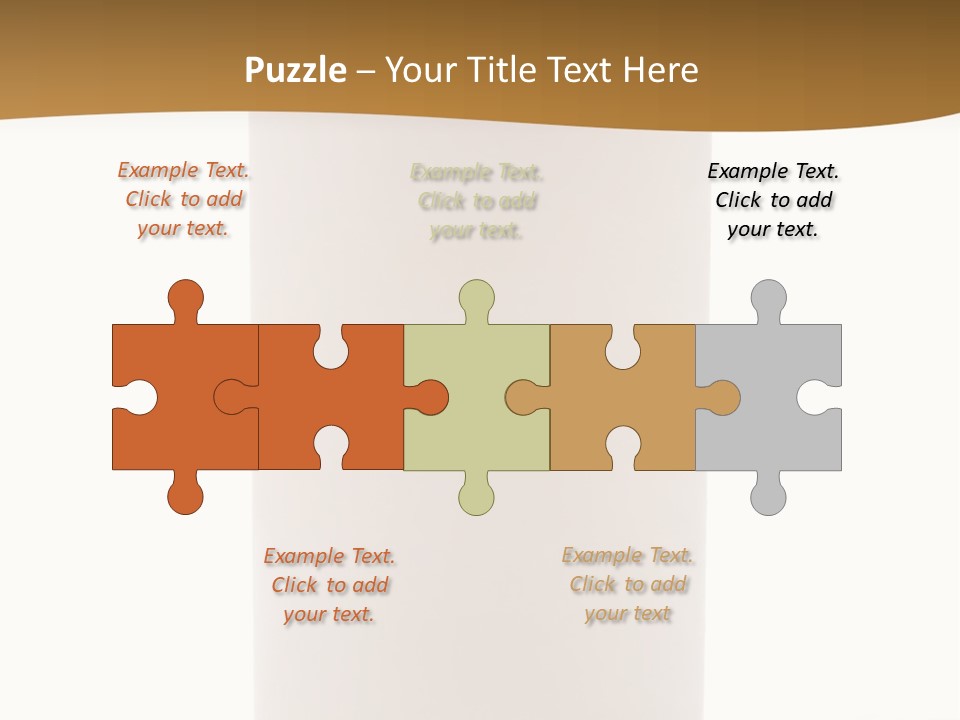 Medical Orange Empty PowerPoint Template