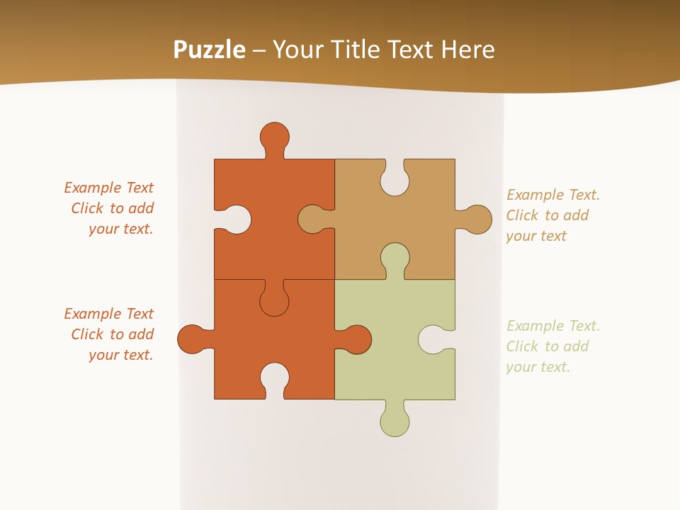 Medical Orange Empty PowerPoint Template