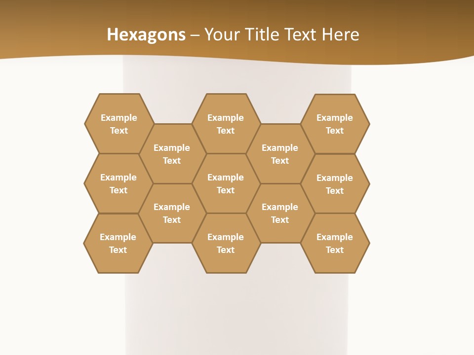 Medical Orange Empty PowerPoint Template