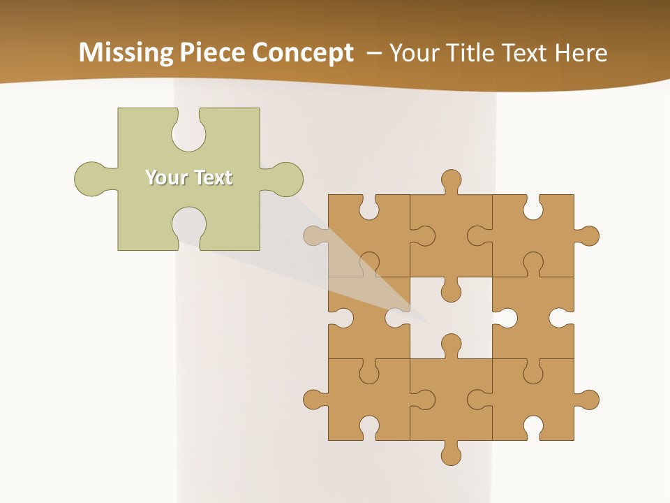 Medical Orange Empty PowerPoint Template