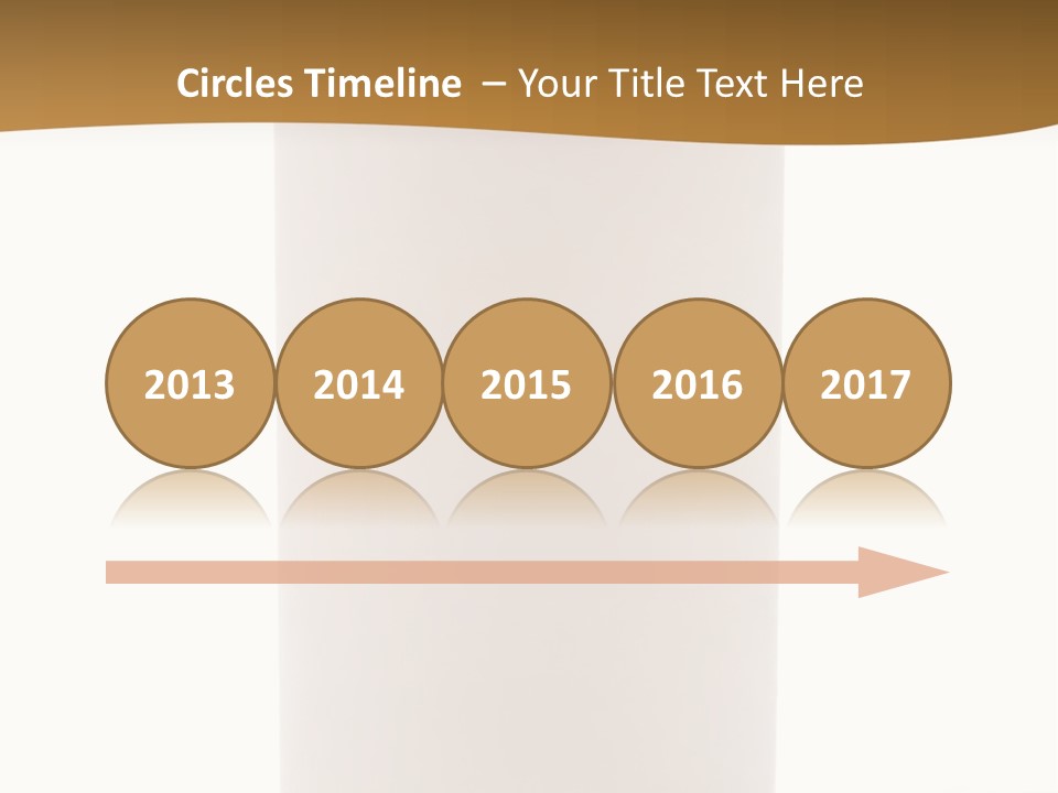 Medical Orange Empty PowerPoint Template