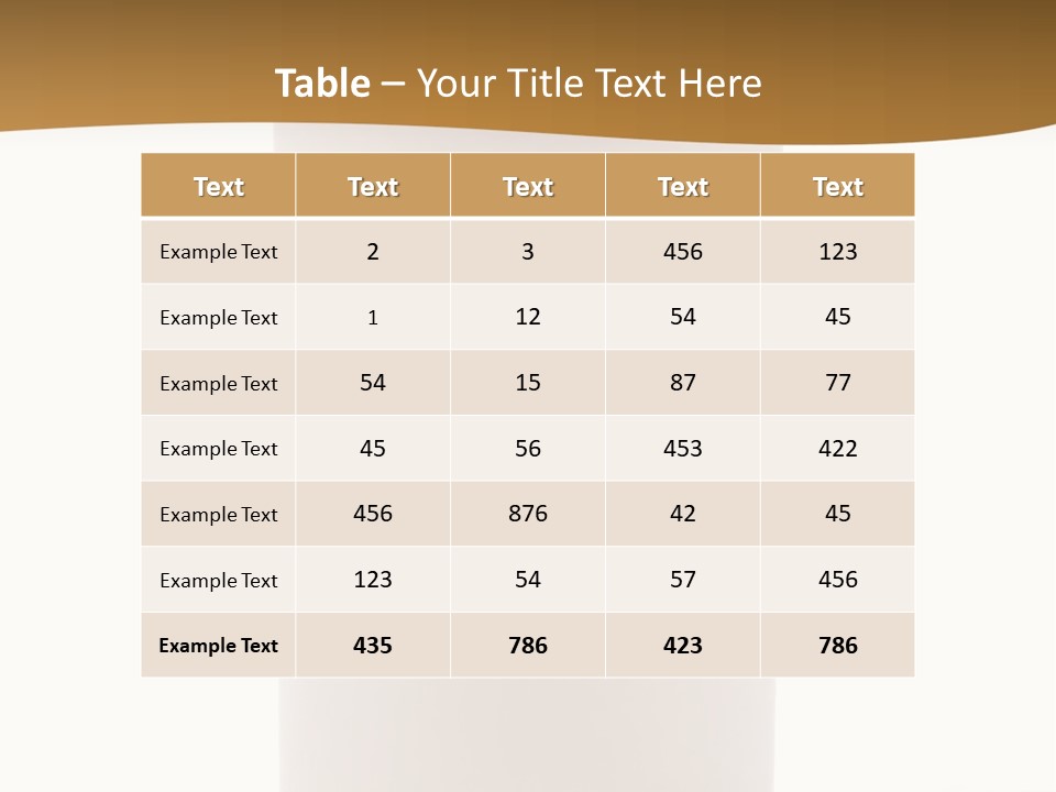 Medical Orange Empty PowerPoint Template