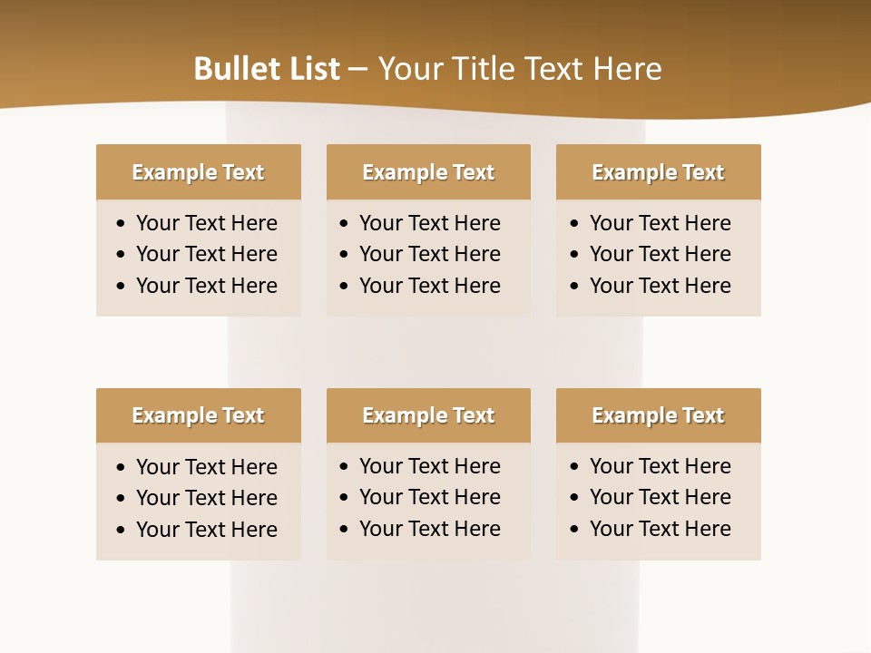 Medical Orange Empty PowerPoint Template