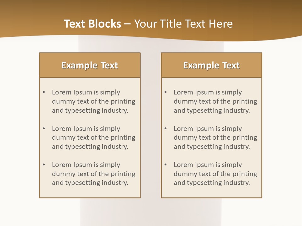 Medical Orange Empty PowerPoint Template