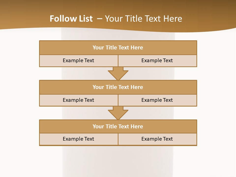 Medical Orange Empty PowerPoint Template