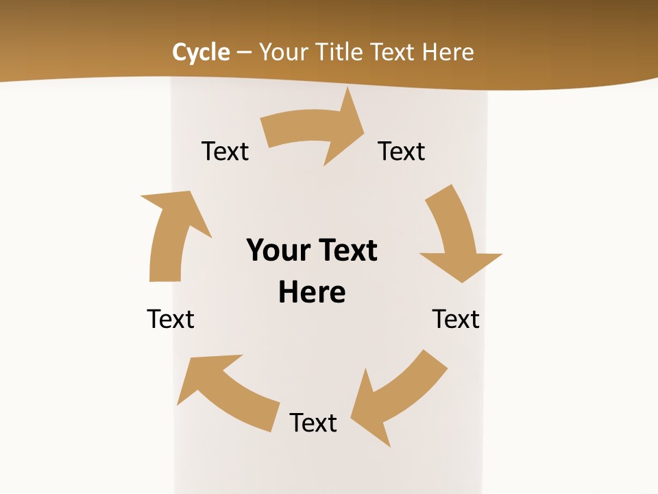 Medical Orange Empty PowerPoint Template