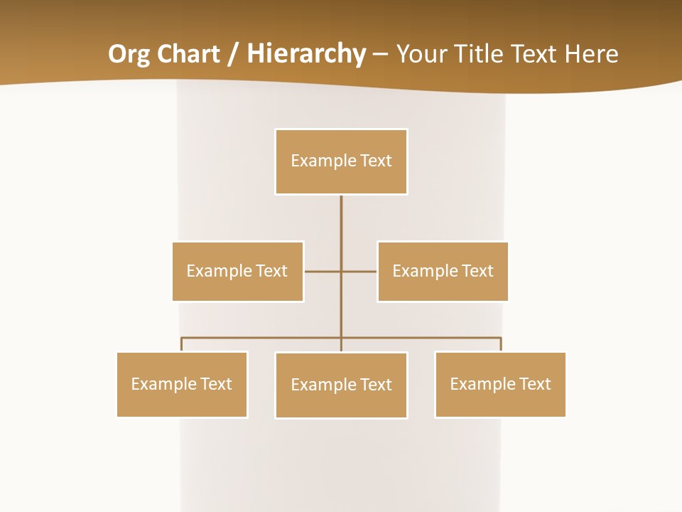 Medical Orange Empty PowerPoint Template