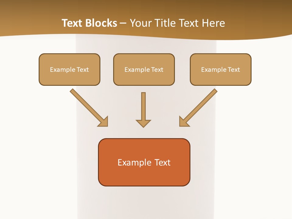 Medical Orange Empty PowerPoint Template