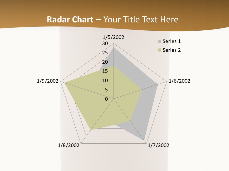 Medical Orange Empty PowerPoint Template