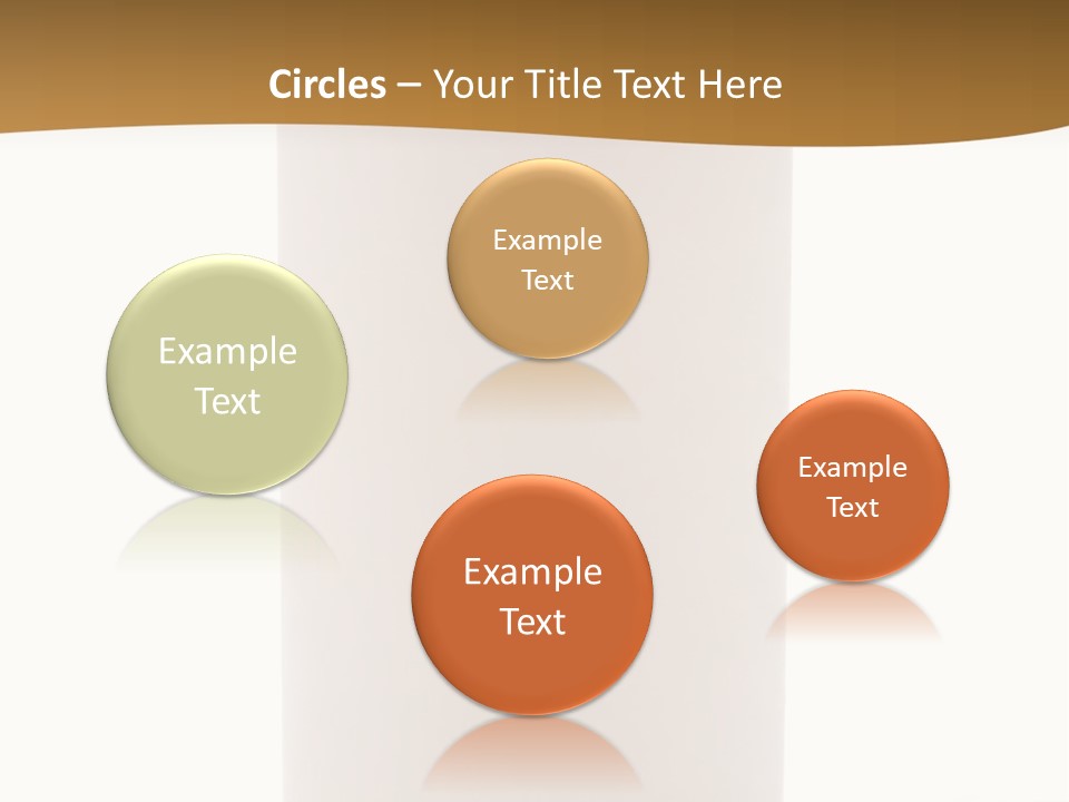 Medical Orange Empty PowerPoint Template