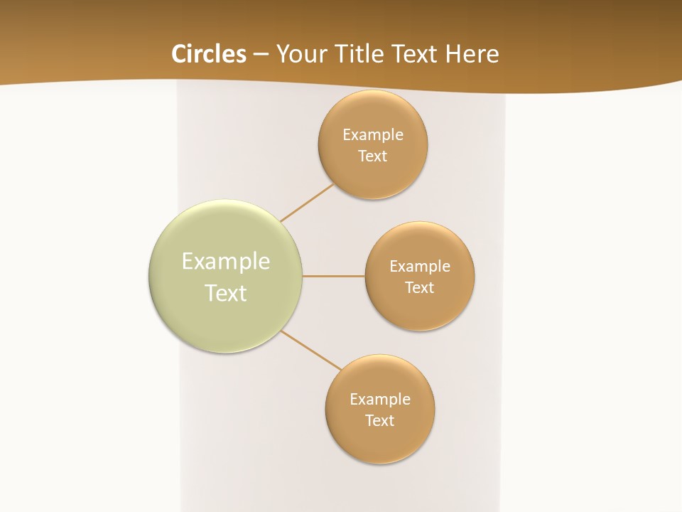 Medical Orange Empty PowerPoint Template