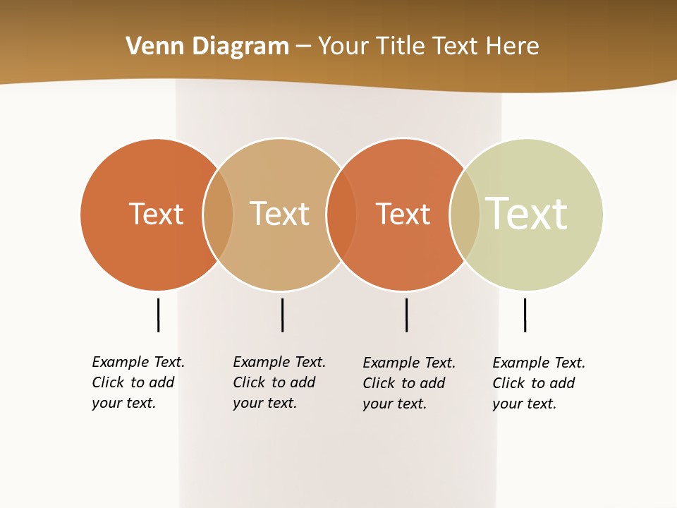 Medical Orange Empty PowerPoint Template