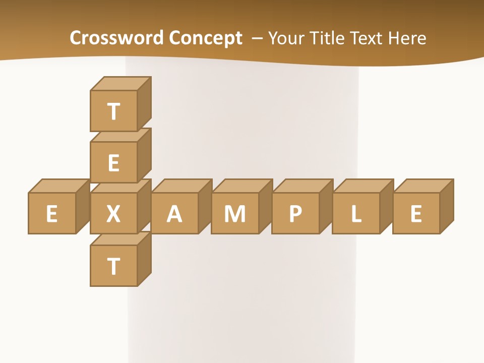 Medical Orange Empty PowerPoint Template