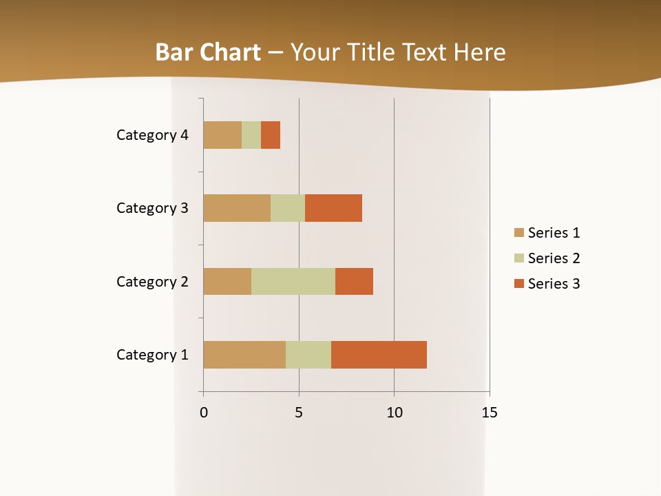 Medical Orange Empty PowerPoint Template