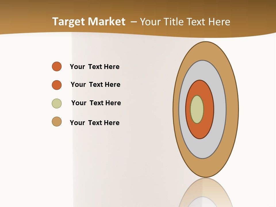 Medical Orange Empty PowerPoint Template