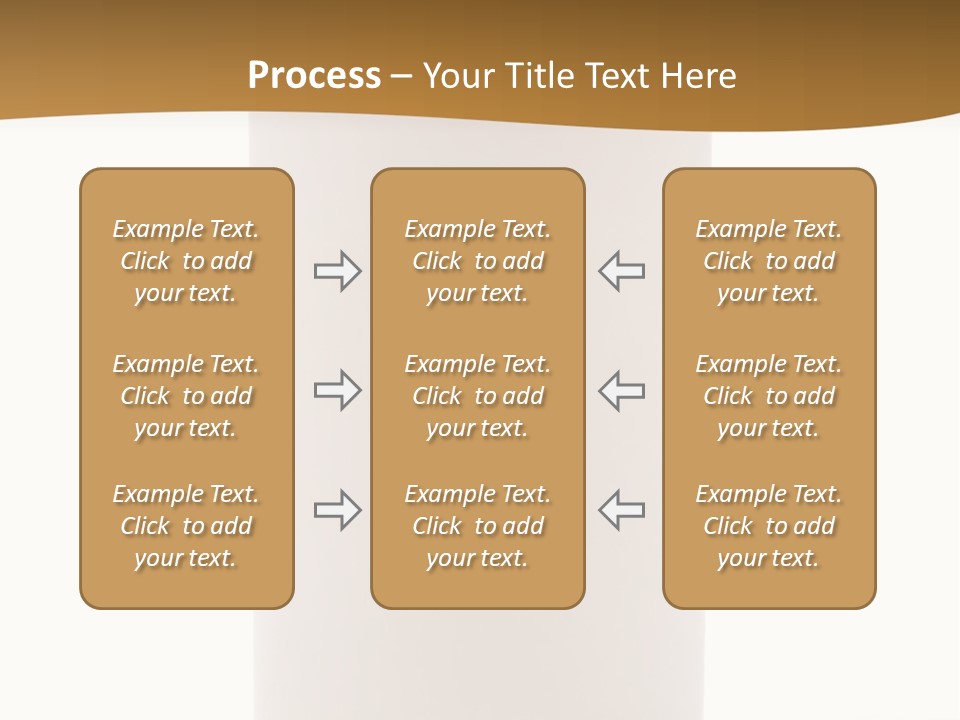 Medical Orange Empty PowerPoint Template