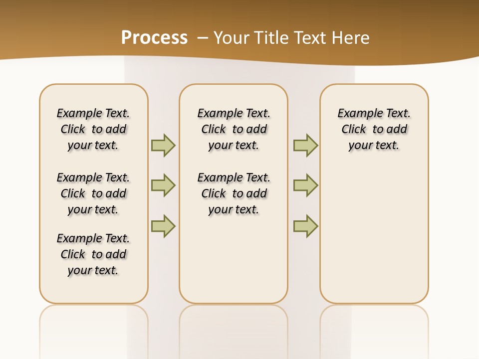 Medical Orange Empty PowerPoint Template