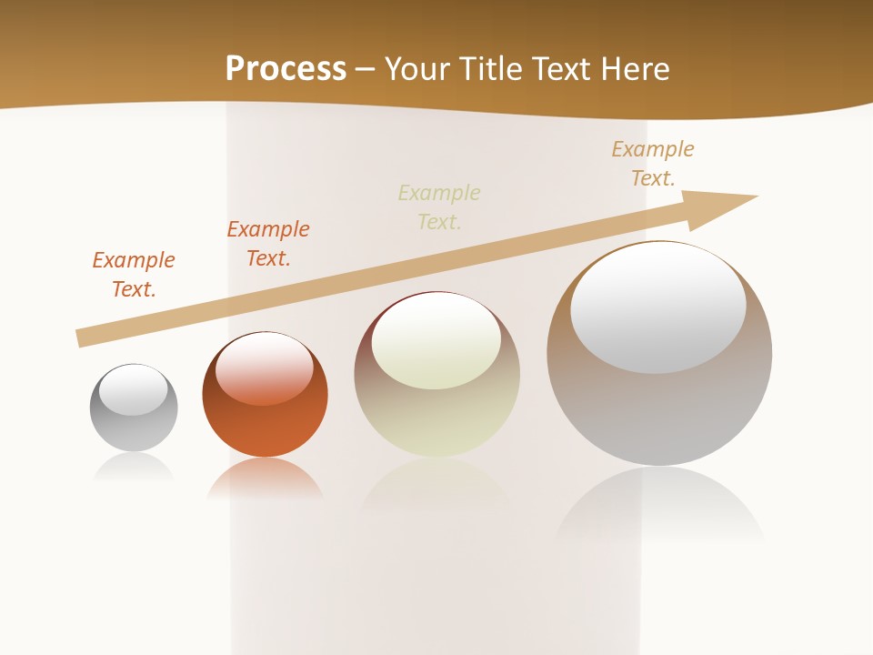 Medical Orange Empty PowerPoint Template