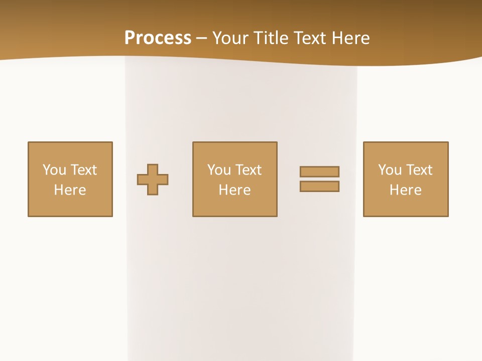 Medical Orange Empty PowerPoint Template