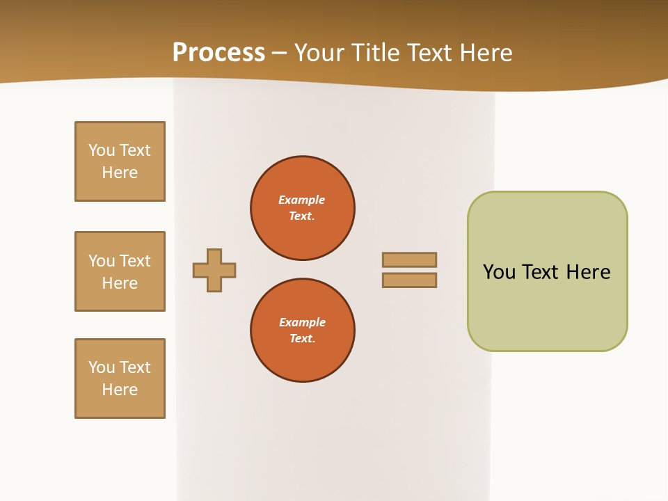 Medical Orange Empty PowerPoint Template