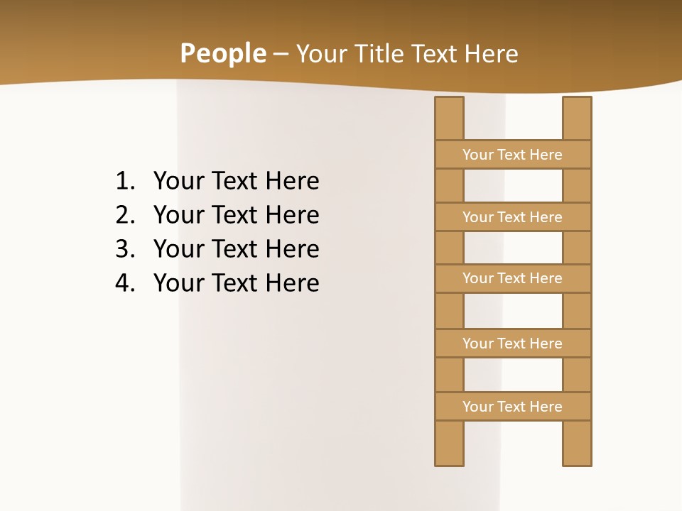 Medical Orange Empty PowerPoint Template