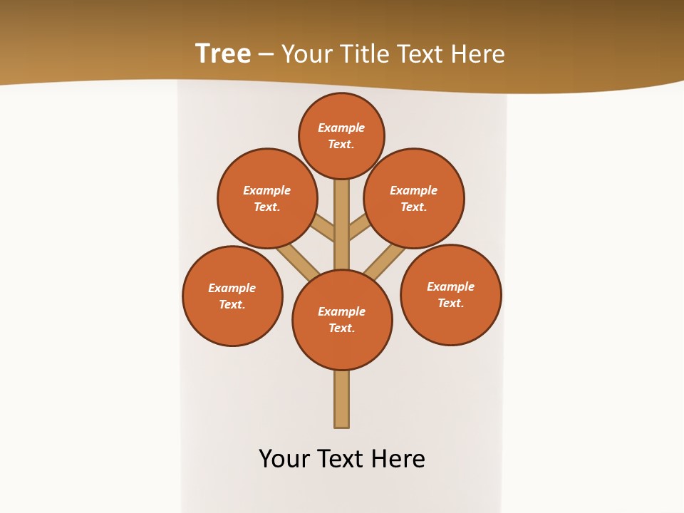 Medical Orange Empty PowerPoint Template