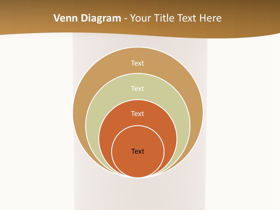 Medical Orange Empty PowerPoint Template