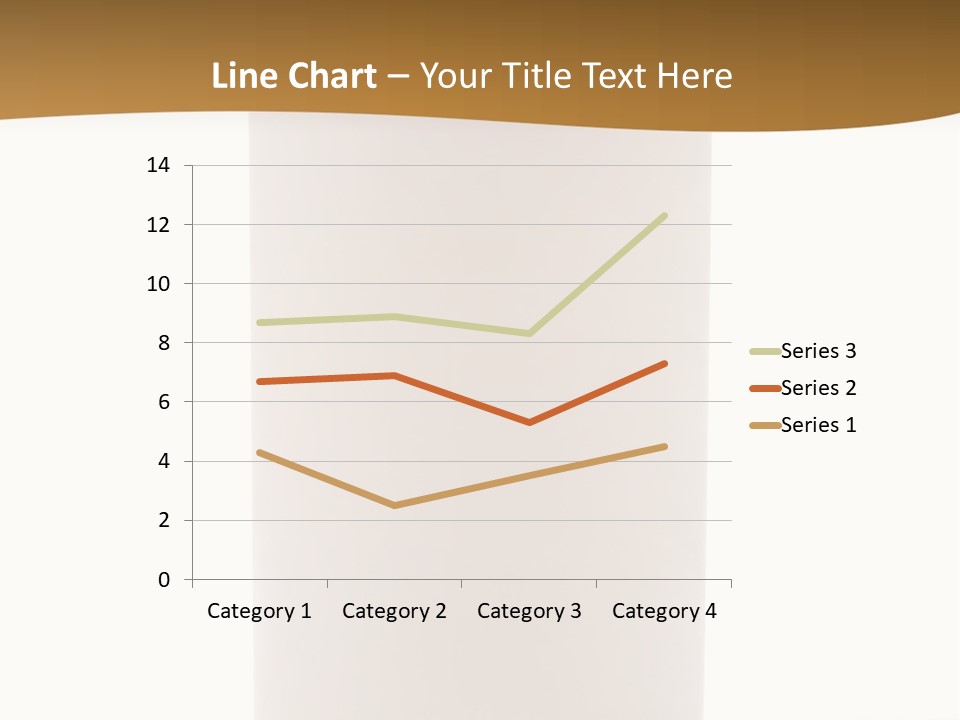 Medical Orange Empty PowerPoint Template