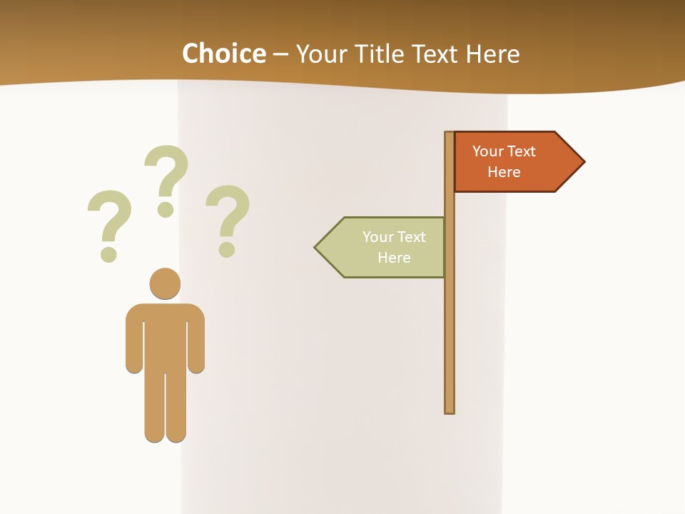 Medical Orange Empty PowerPoint Template