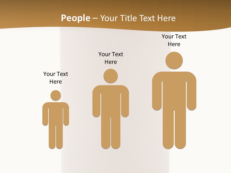 Medical Orange Empty PowerPoint Template
