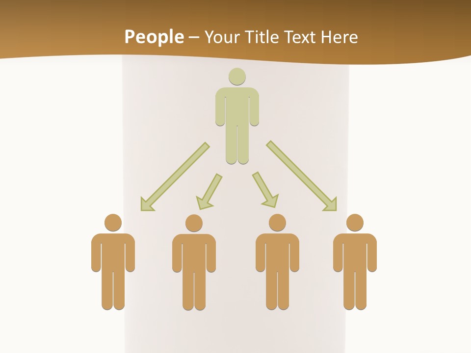 Medical Orange Empty PowerPoint Template