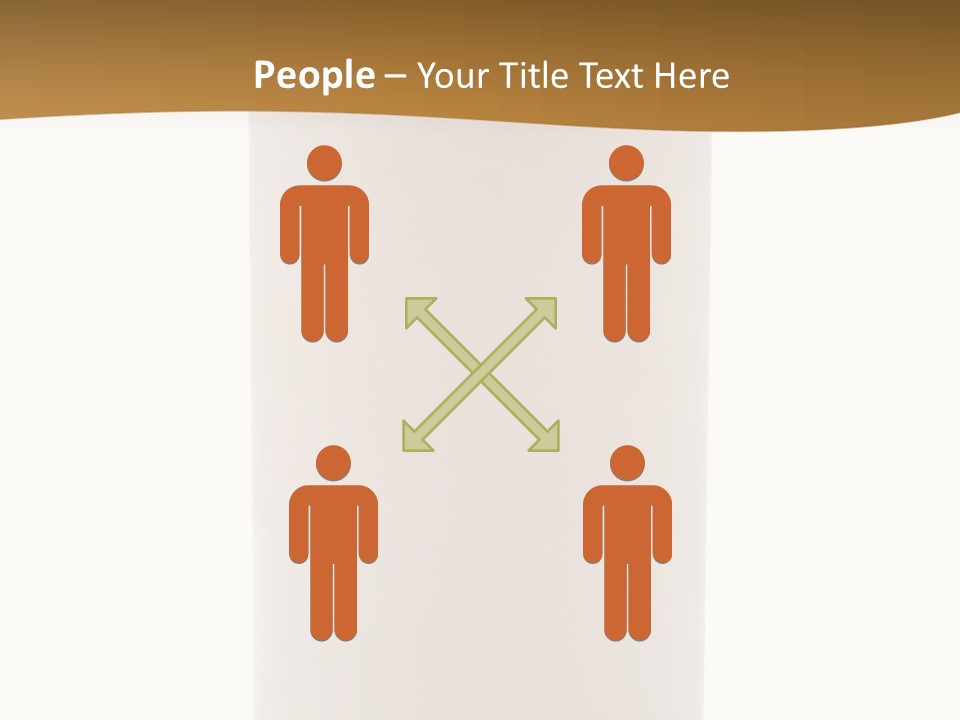 Medical Orange Empty PowerPoint Template