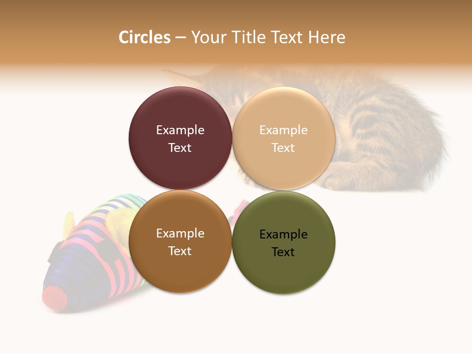 Toy Mouse Horizontal Mice PowerPoint Template