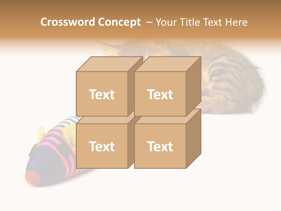 Toy Mouse Horizontal Mice PowerPoint Template