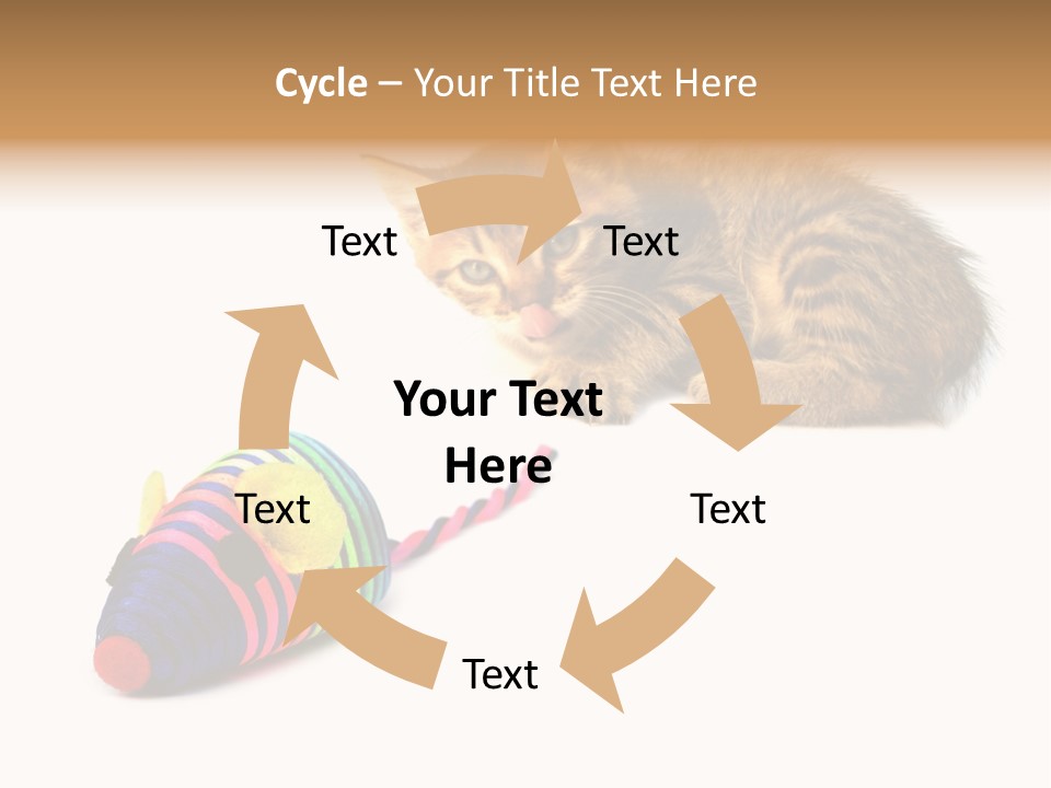 Toy Mouse Horizontal Mice PowerPoint Template