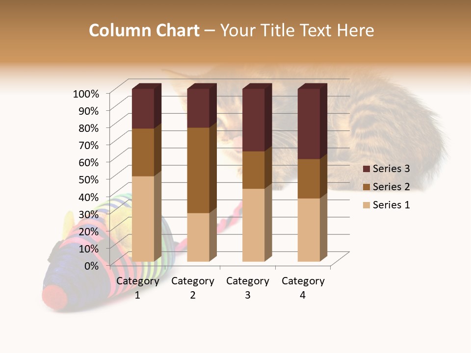 Toy Mouse Horizontal Mice PowerPoint Template