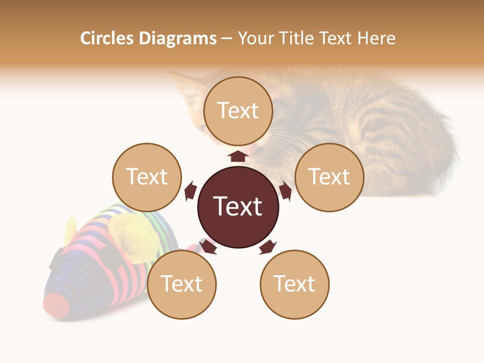 Toy Mouse Horizontal Mice PowerPoint Template