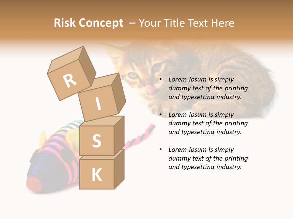 Toy Mouse Horizontal Mice PowerPoint Template