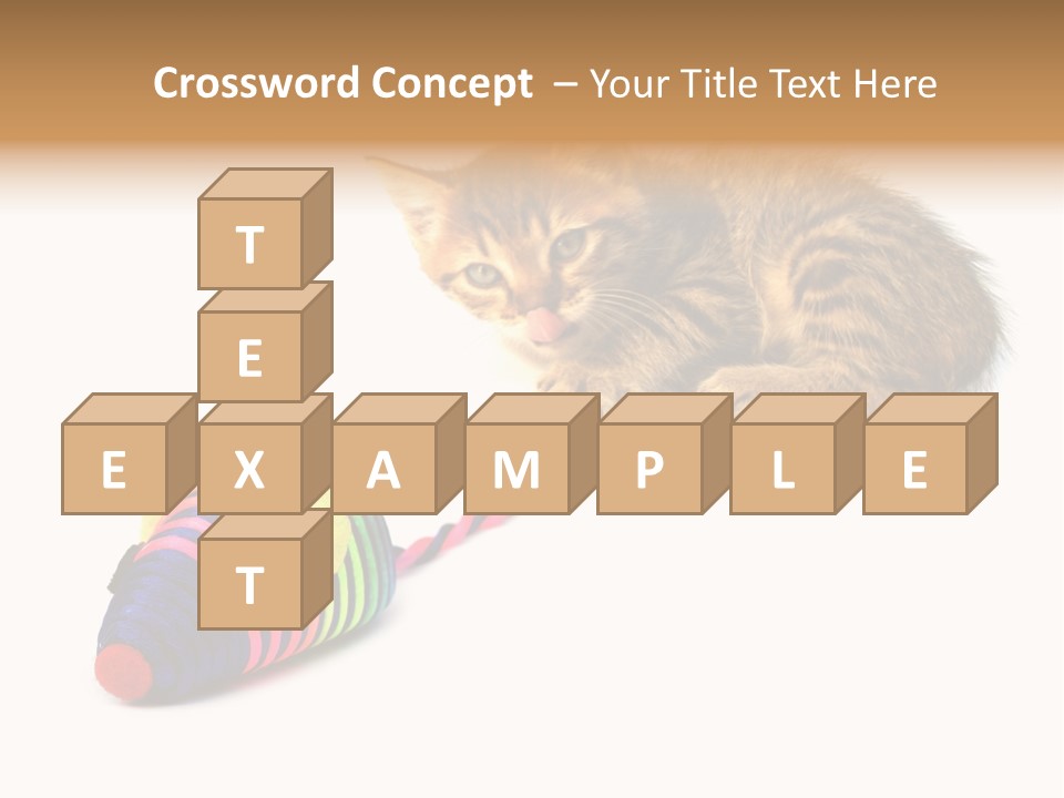 Toy Mouse Horizontal Mice PowerPoint Template