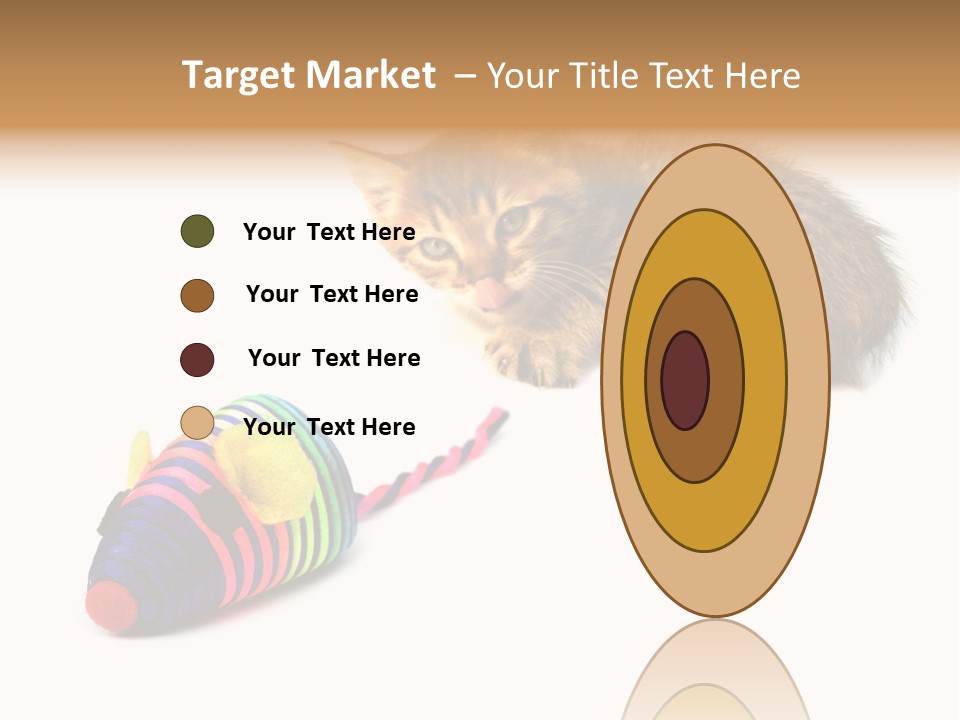 Toy Mouse Horizontal Mice PowerPoint Template