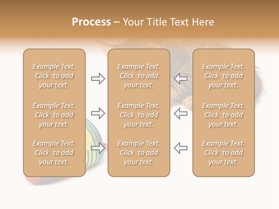 Toy Mouse Horizontal Mice PowerPoint Template