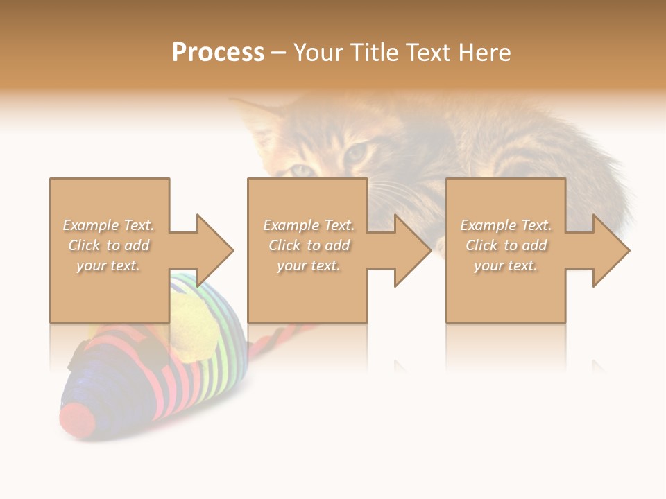 Toy Mouse Horizontal Mice PowerPoint Template